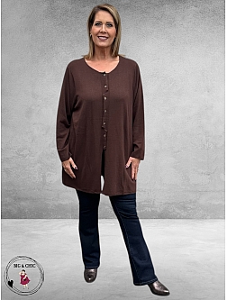 STUDIO Cardigan Norella Bruin